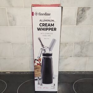 Black Aluminum Cream Whipper